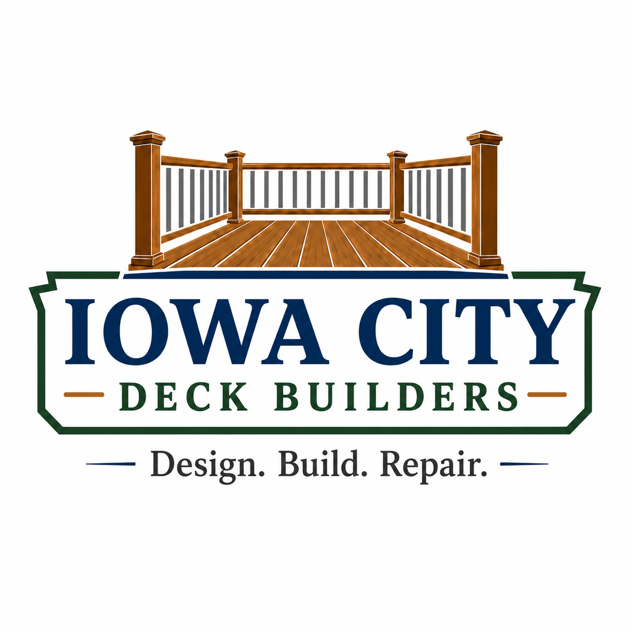Iowa City Deck Builders — Design. Build. Repair.